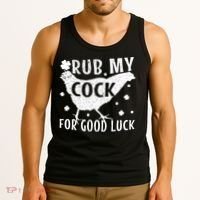Rub My Cock For Good Luck Tank Top thumb 3