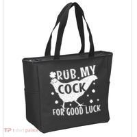 Rub My Cock For Good Luck Tote Bag thumb 2