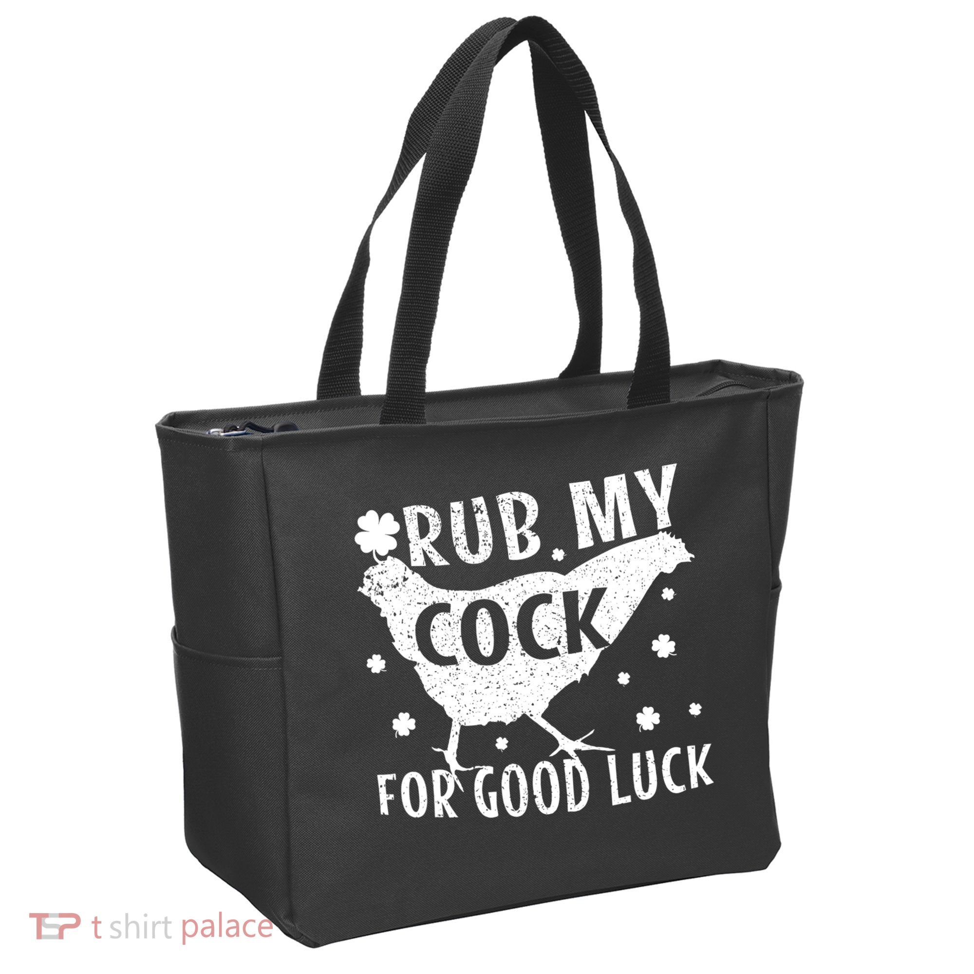 Rub My Cock For Good Luck Tote Bag