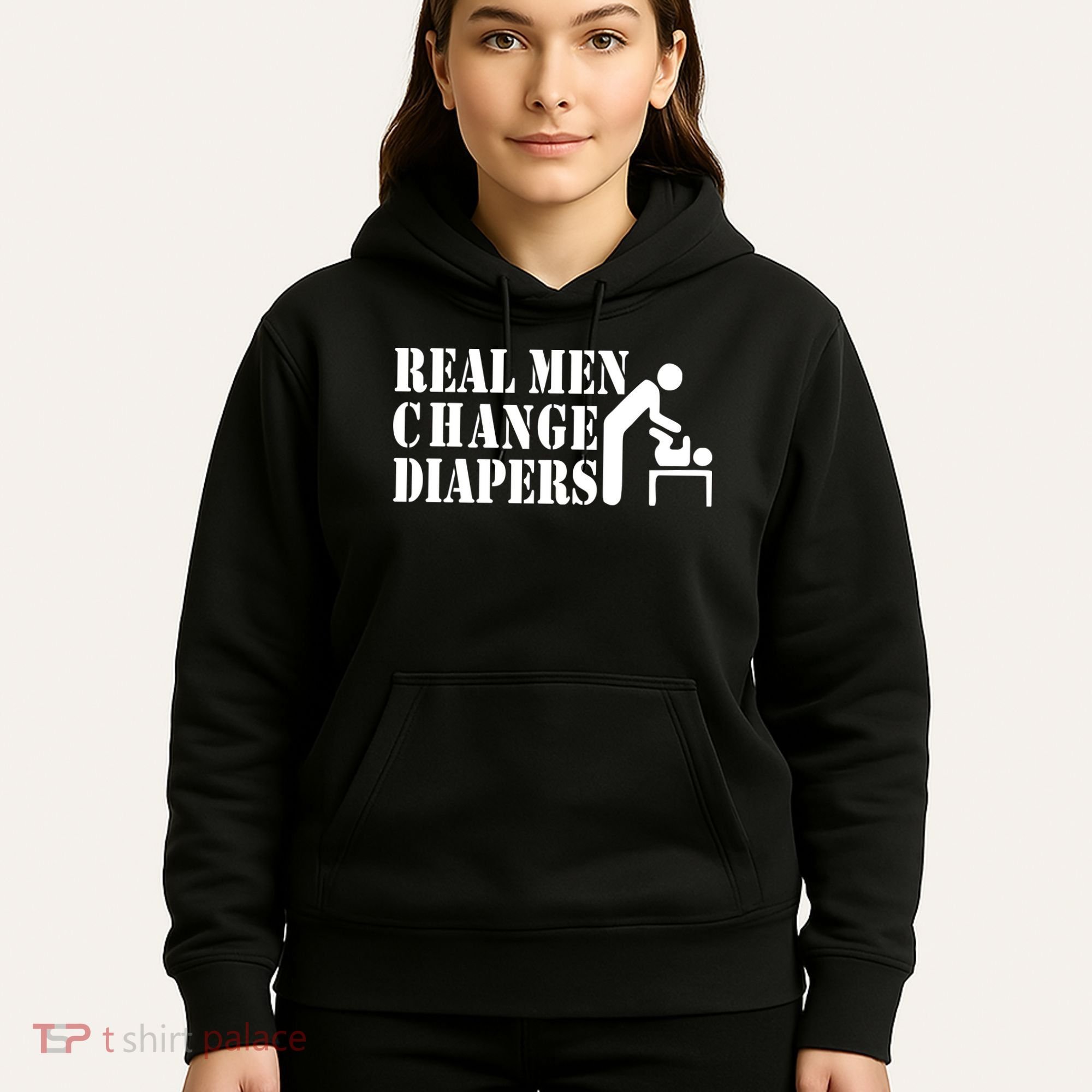 Real Men Change Diapers Hoodie