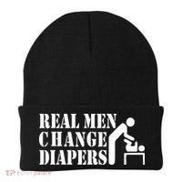 Real Men Change Diapers Beanie thumb 0