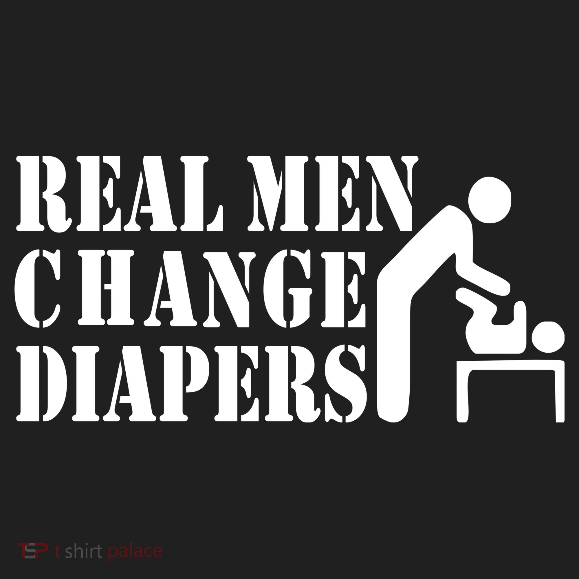 Real Men Change Diapers Beanie