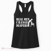 Real Men Change Diapers Women's Tank Top thumb 0