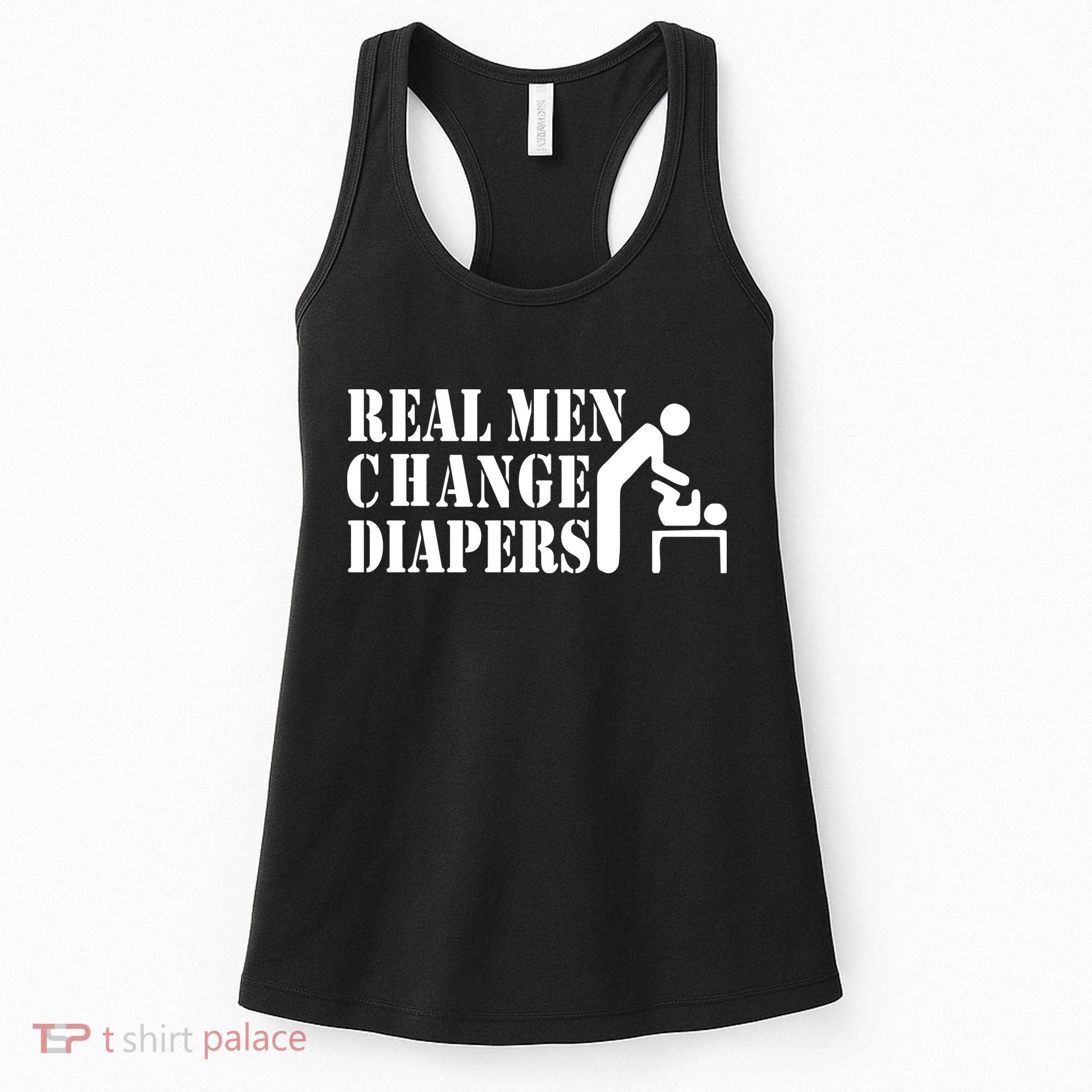 Real Men Change Diapers Women's Tank Top