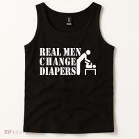 Real Men Change Diapers Tank Top thumb 2