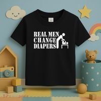 Real Men Change Diapers Toddler T-Shirt thumb 3