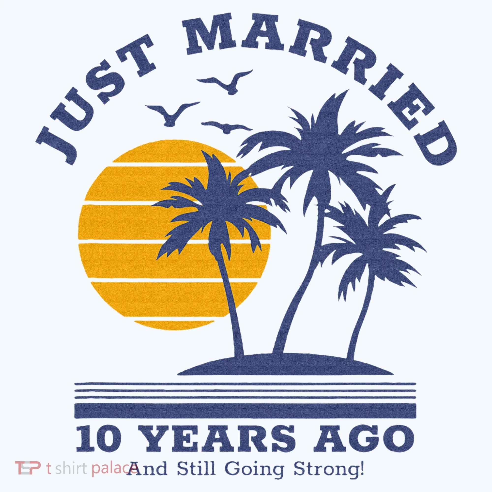 Romantic Matching Couples 10th Wedding Anniversary Kids Sweatshirt