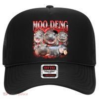 Red Moo Deng Meme Hippo Hat thumb 0
