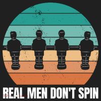Real Men Don't Spin Table Soccer Foosball Women's Sweatshirt thumb 2
