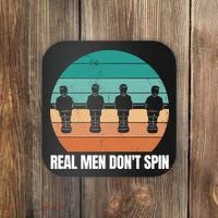 Real Men Don't Spin Table Soccer Foosball Coaster thumb 0
