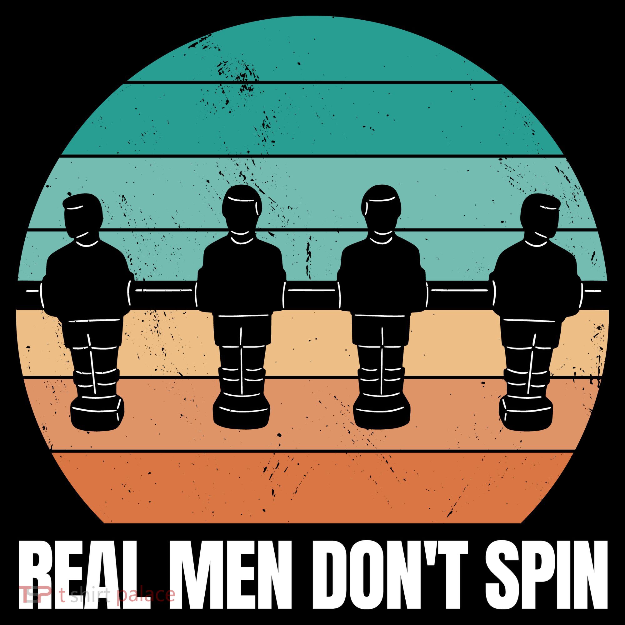 Real Men Don't Spin Table Soccer Foosball Women's Hoodie
