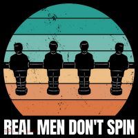 Real Men Don't Spin Table Soccer Foosball Women's Tank Top thumb 5