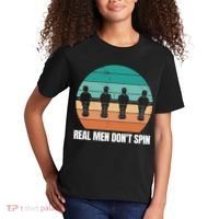 Real Men Don't Spin Table Soccer Foosball Kids T-Shirt thumb 2