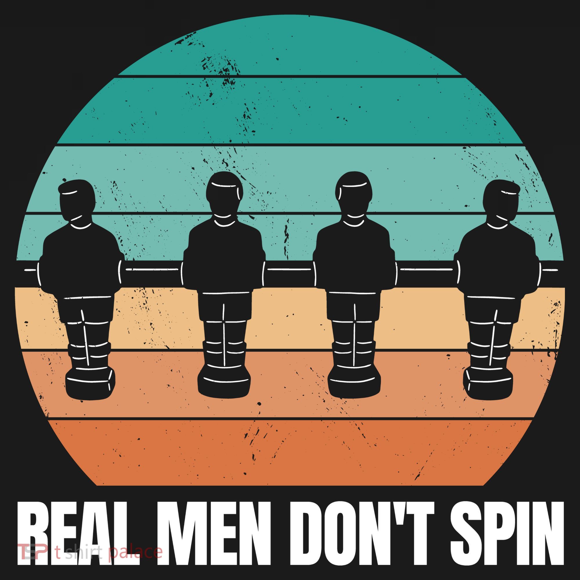 Real Men Don't Spin Table Soccer Foosball Tote Bag