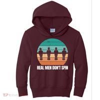 Real Men Don't Spin Table Soccer Foosball Kids Hoodie thumb 0