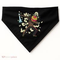 Rasta Man Dabbing USA-Made Doggie Bandana thumb 0