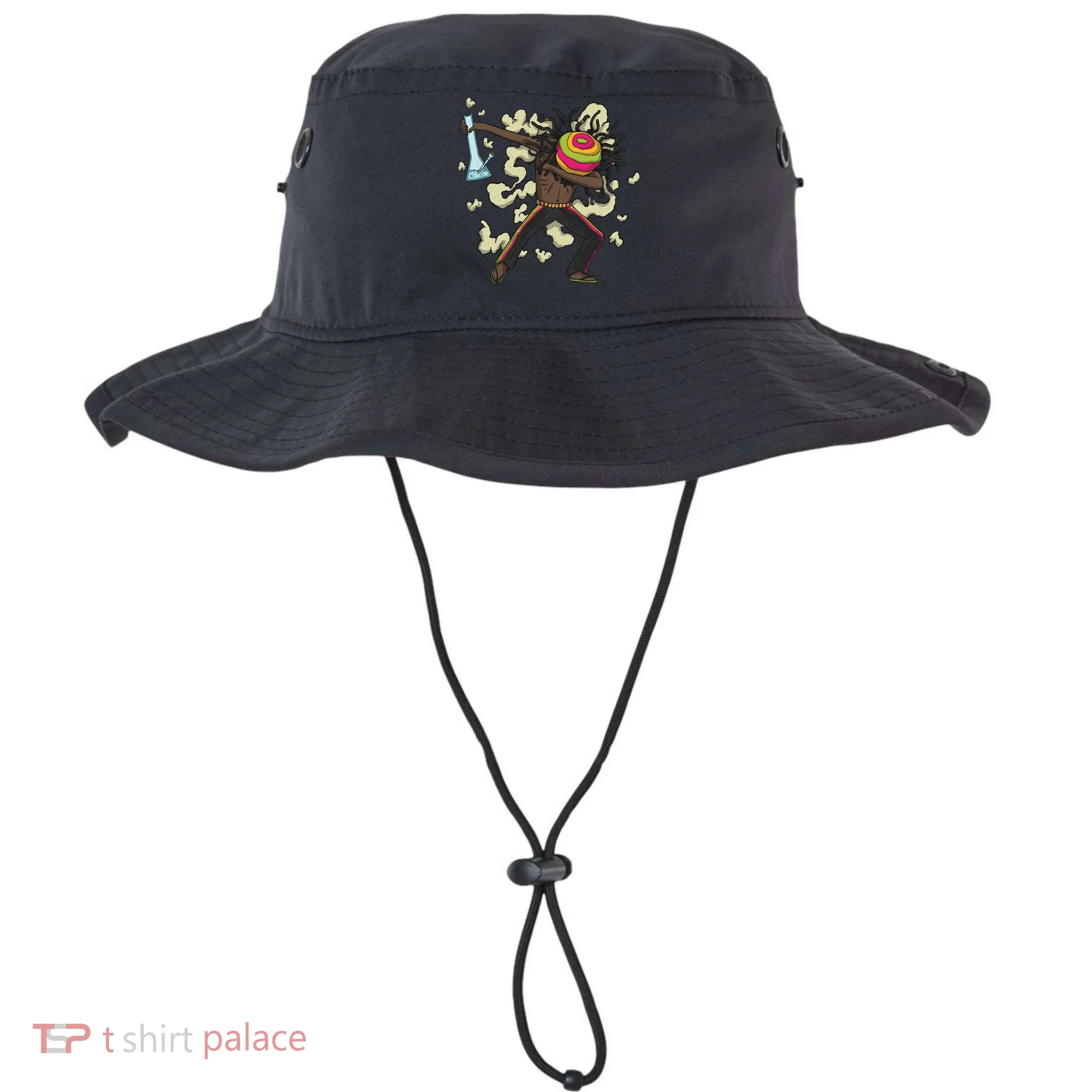 Rasta Man Dabbing Bucket Hat