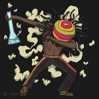 Rasta Man Dabbing Bucket Hat thumb 4