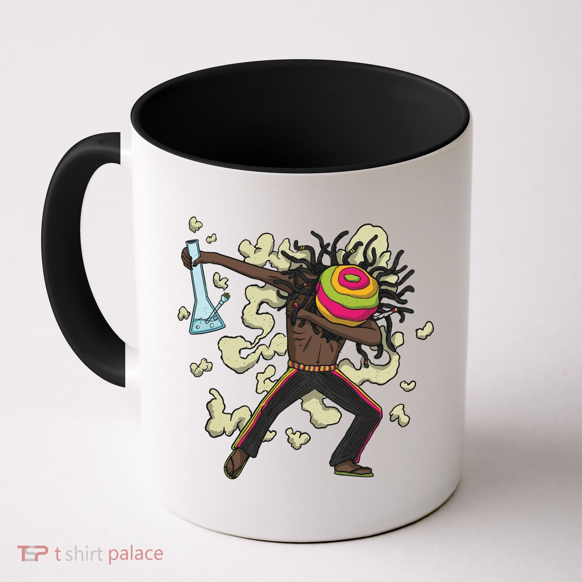 Rasta Man Dabbing Coffee Mug