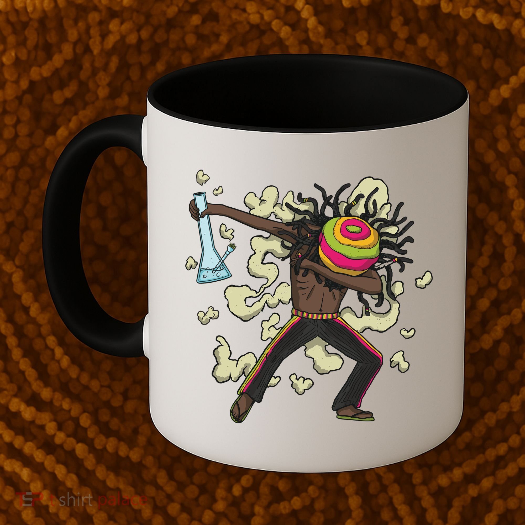 Rasta Man Dabbing Coffee Mug