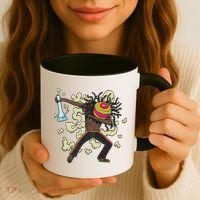 Rasta Man Dabbing Coffee Mug thumb 3