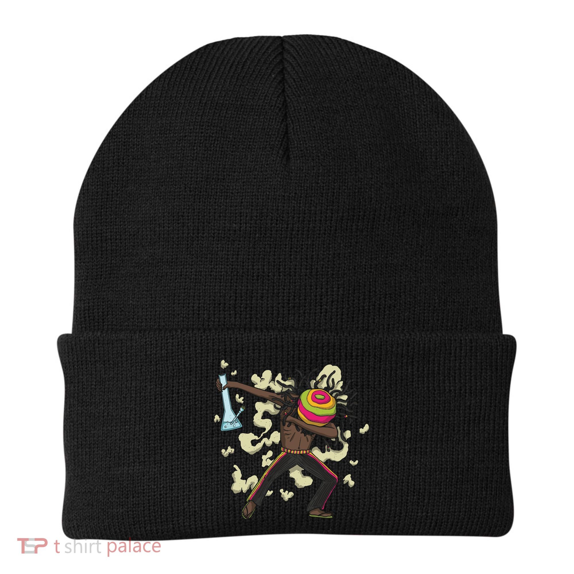 Rasta Man Dabbing Beanie