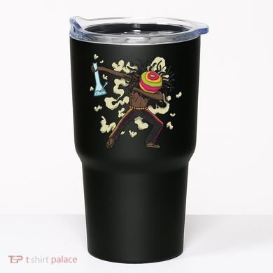 Rasta Man Dabbing Tumbler