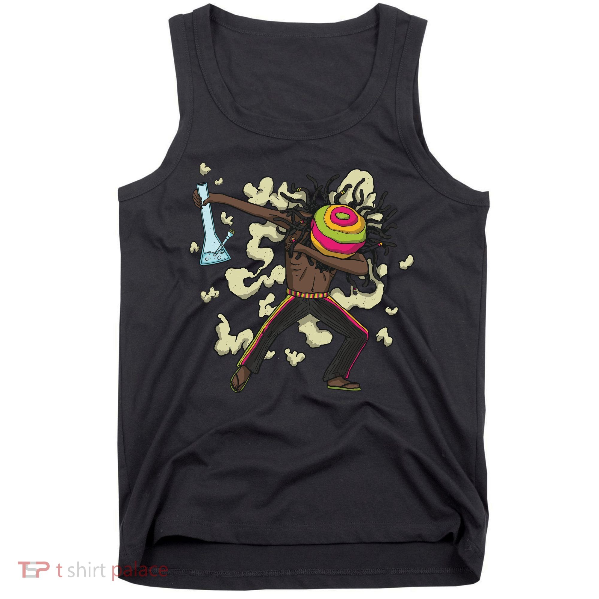 Rasta Man Dabbing Tank Top
