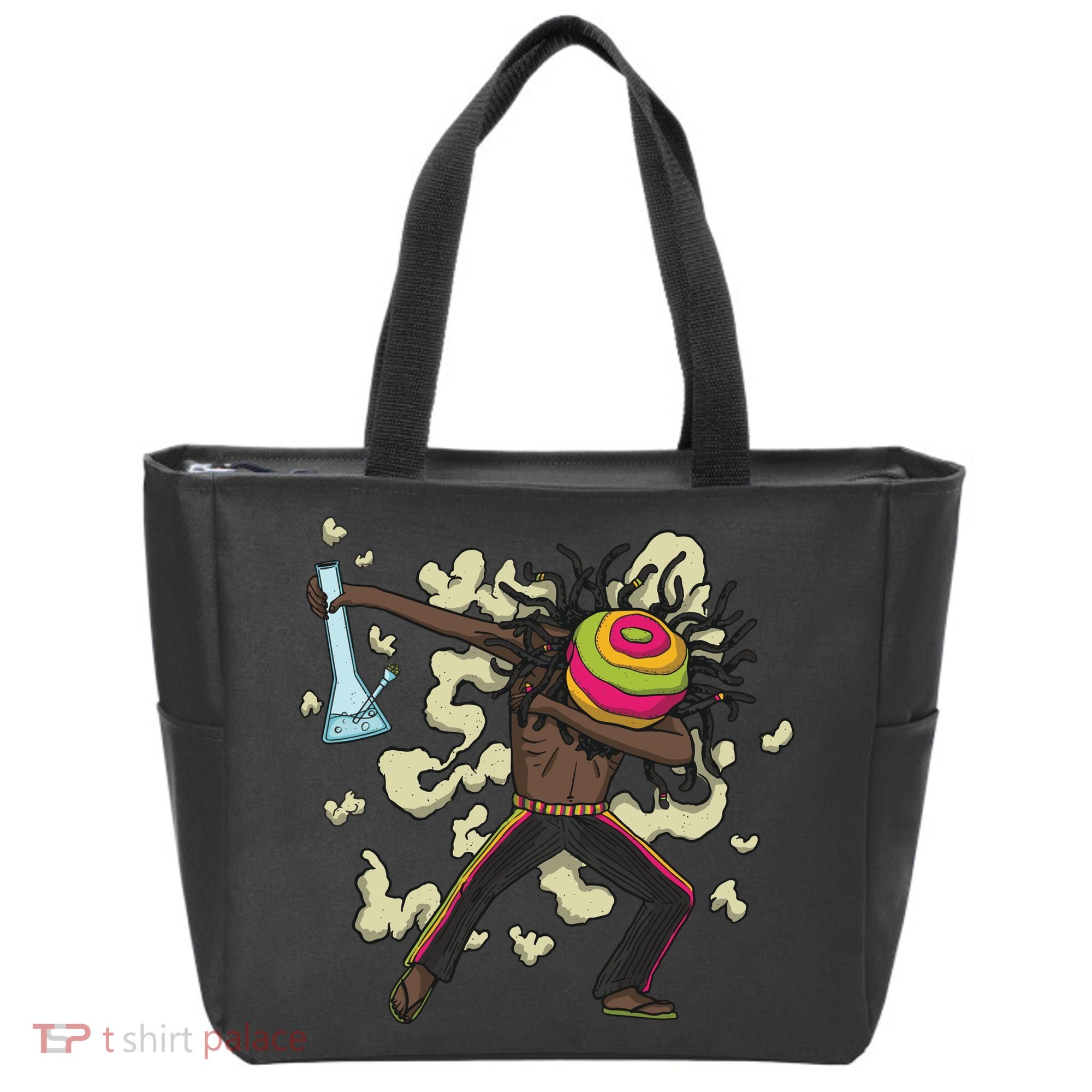 Rasta Man Dabbing Tote Bag