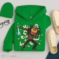 Rasta Man Dabbing Hoodie thumb 4