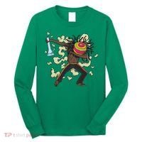Rasta Man Dabbing Long Sleeve Shirt thumb 0