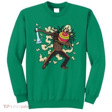 Rasta Man Dabbing Sweatshirt