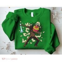 Rasta Man Dabbing Sweatshirt thumb 2