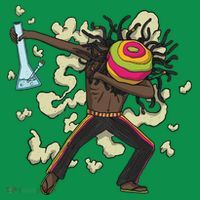 Rasta Man Dabbing Sweatshirt thumb 3