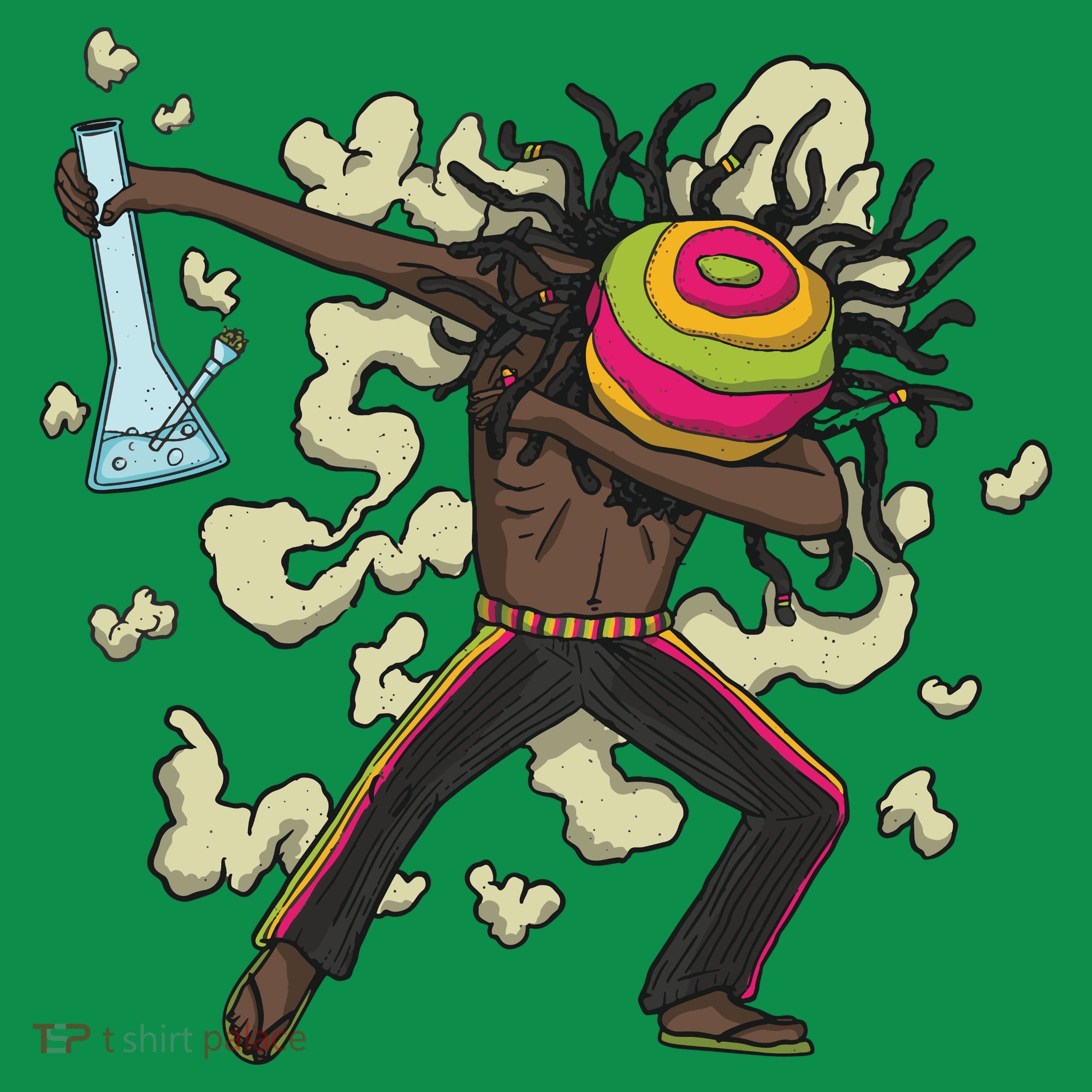 Rasta Man Dabbing Mousepad