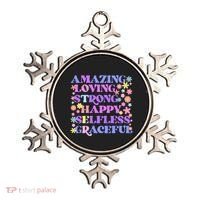 Retro Mother Day Amazing Loving Strong Happy Selfless Graceful Ornament thumb 0