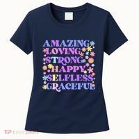 Retro Mother Day Amazing Loving Strong Happy Selfless Graceful Women's T-Shirt thumb 0