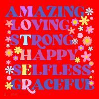 Retro Mother Day Amazing Loving Strong Happy Selfless Graceful Santa Hat thumb 1