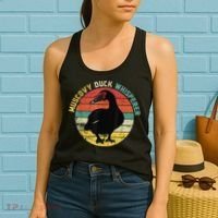 Retro Muscovy Duck Whisperer Funny Farmer Muscovy Duck Gift Women's Tank Top thumb 2
