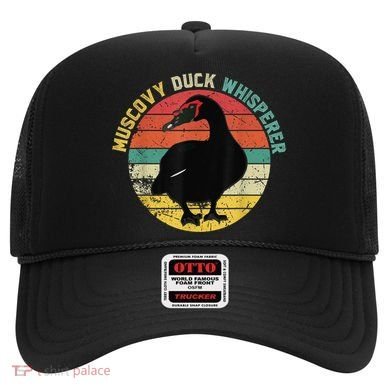 Retro Muscovy Duck Whisperer Funny Farmer Muscovy Duck Gift Hat