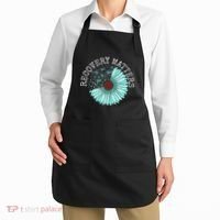 Recovery Matters Drug Alcohol Awareness Addiction Ribbon Apron thumb 2