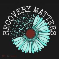 Recovery Matters Drug Alcohol Awareness Addiction Ribbon Women's Hoodie thumb 2