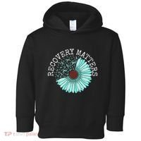 Recovery Matters Drug Alcohol Awareness Addiction Ribbon Toddler Hoodie thumb 0