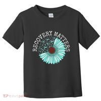 Recovery Matters Drug Alcohol Awareness Addiction Ribbon Toddler T-Shirt thumb 0