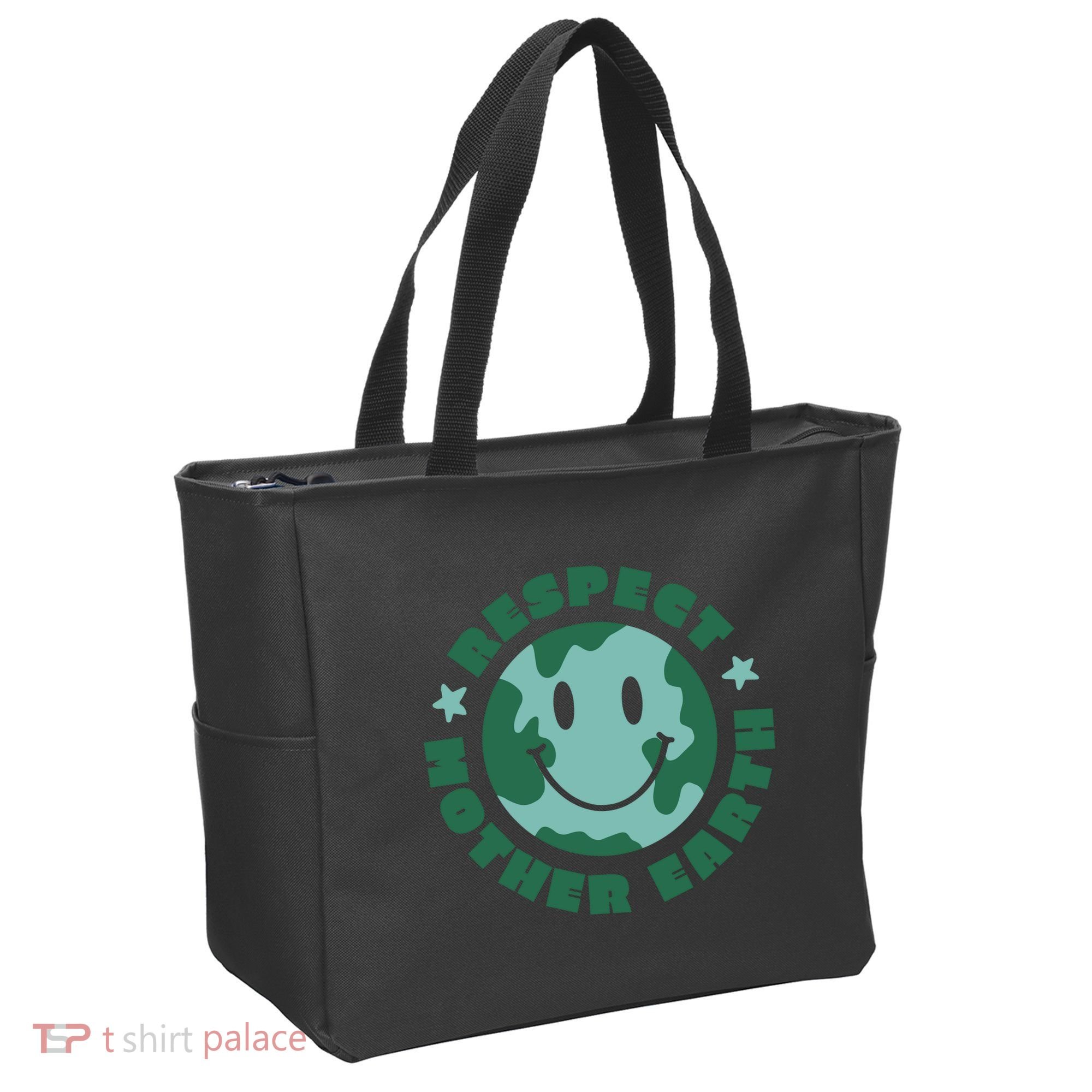 Respect Mother Earth Planet Tote Bag
