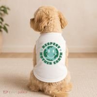 Respect Mother Earth Planet Doggie Tank thumb 2