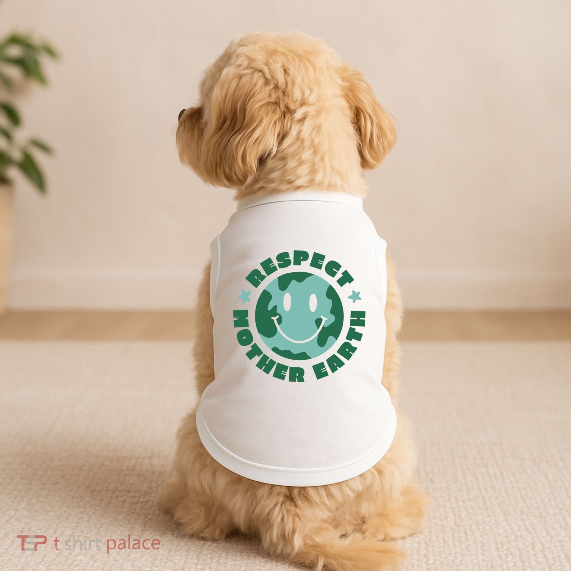 Respect Mother Earth Planet Doggie Tank