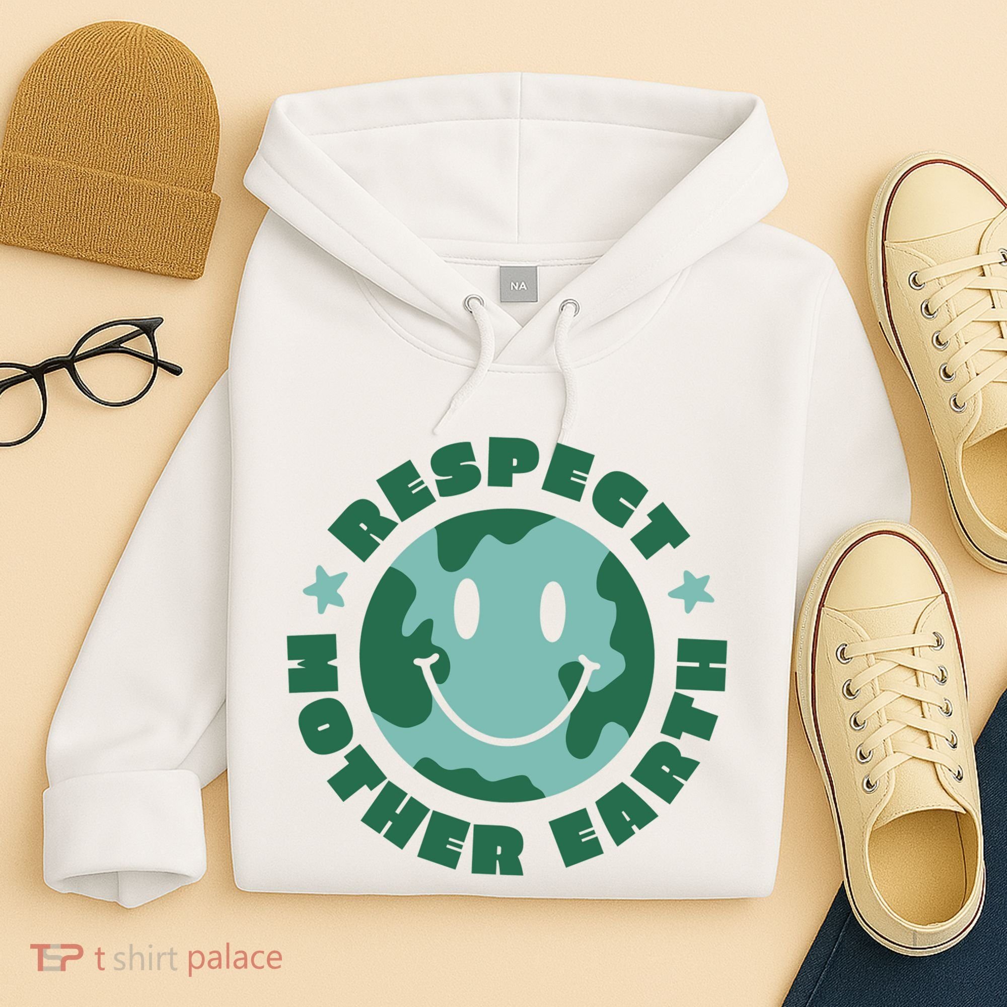 Respect Mother Earth Planet Hoodie