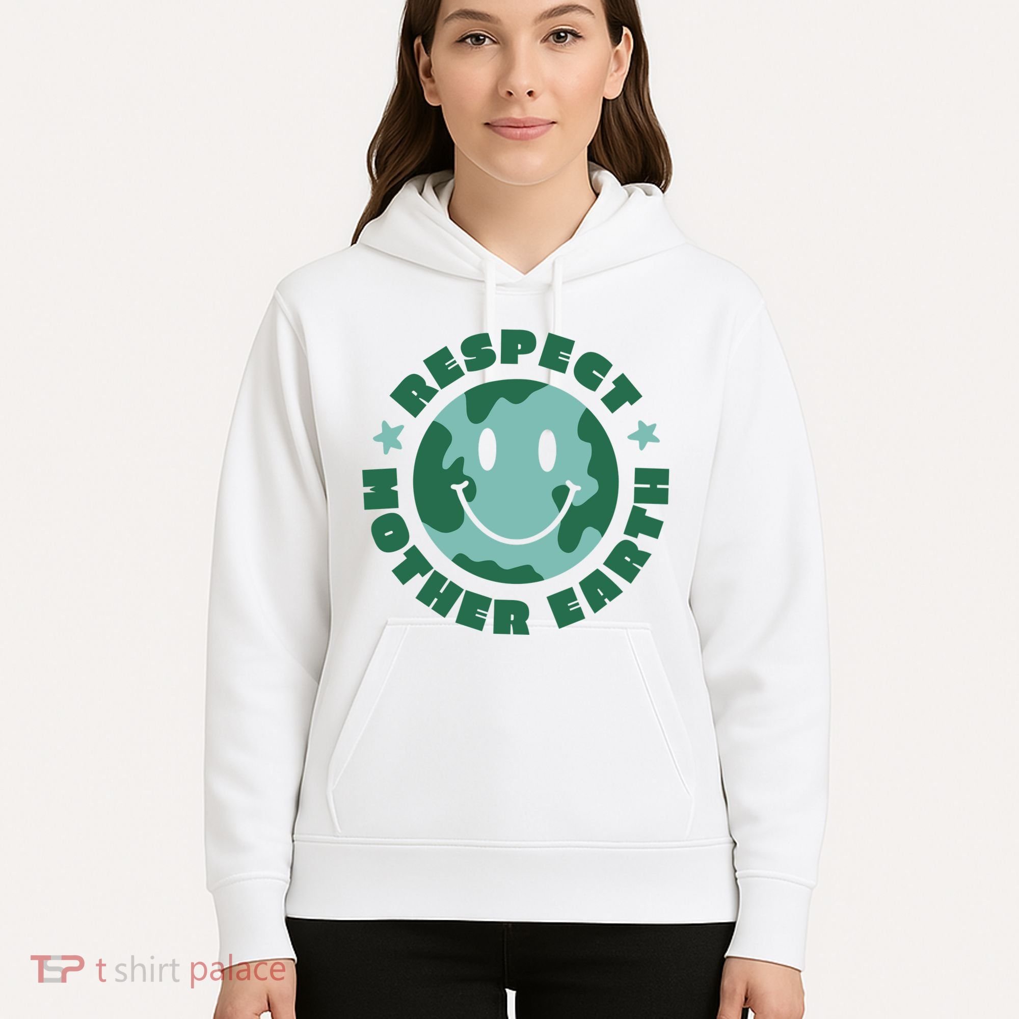 Respect Mother Earth Planet Hoodie