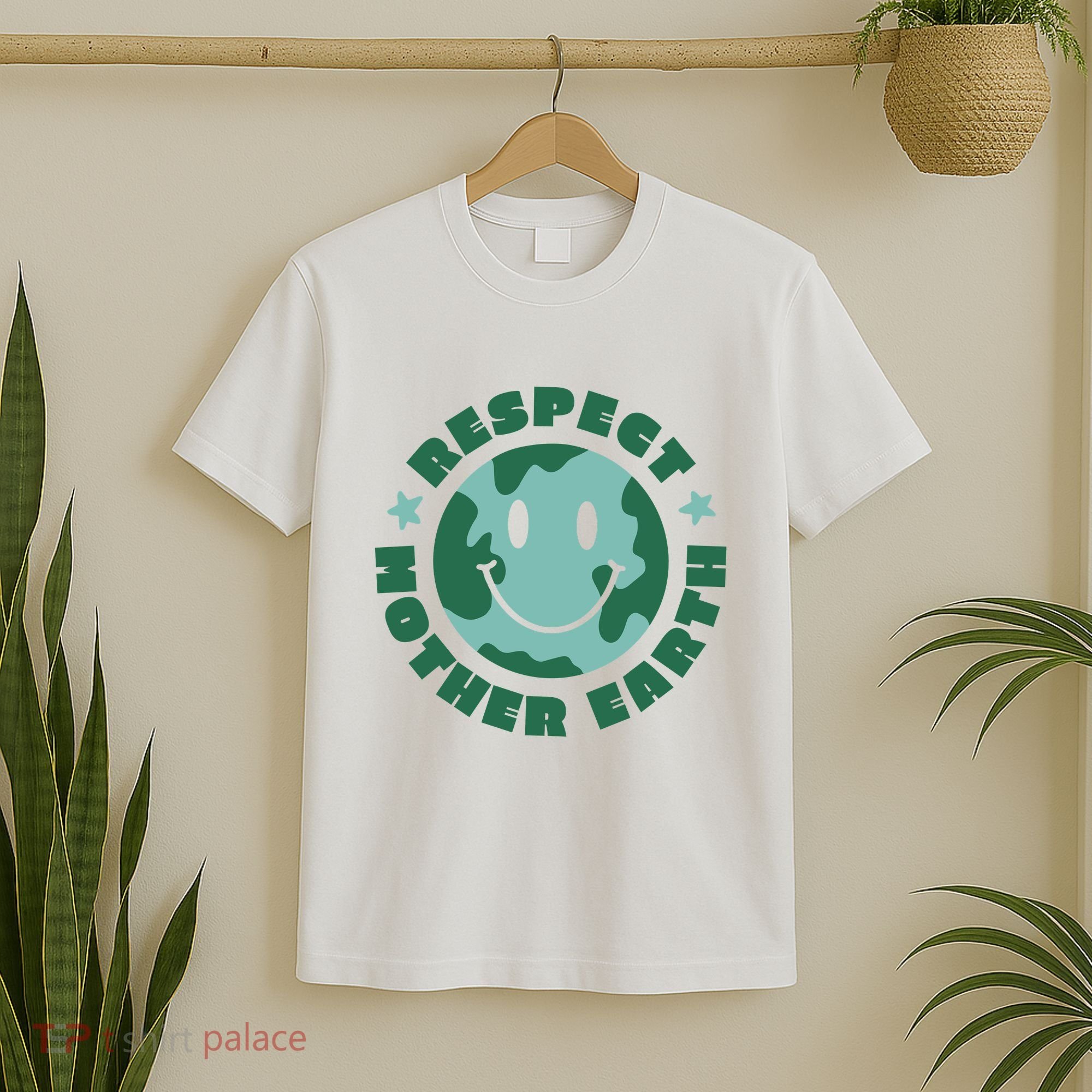 Respect Mother Earth Planet T-Shirt